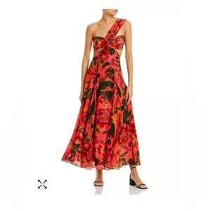 NWT Farm Rio Blooming Garden Maxi Dress